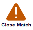 Close Match icon